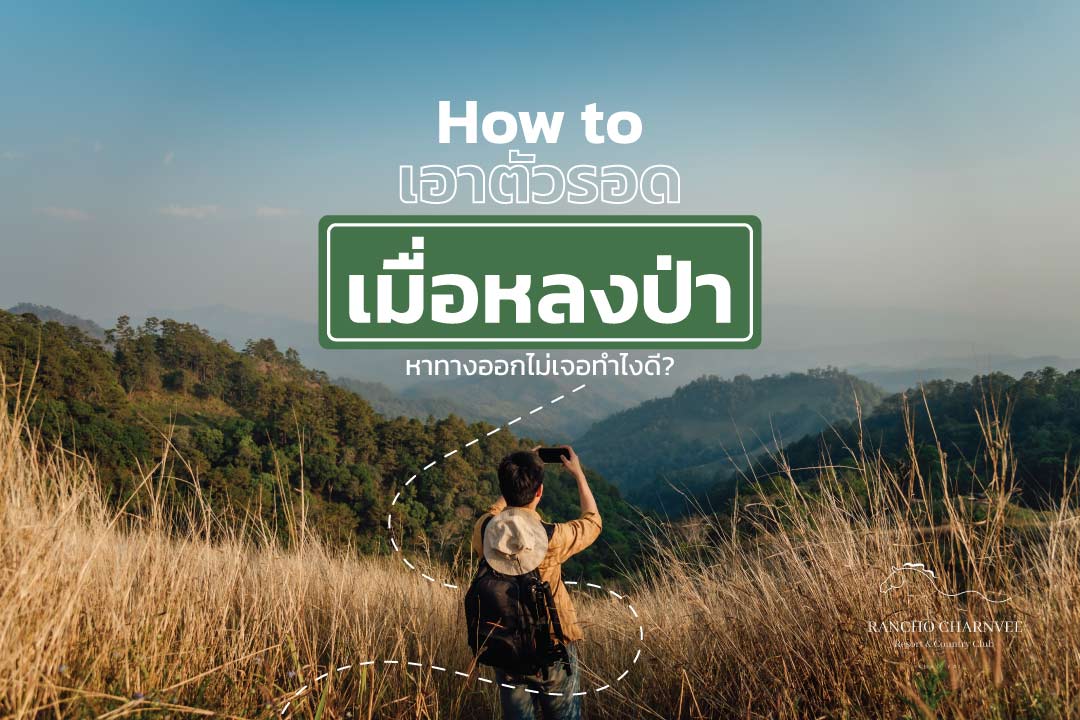 ทักษะการเอาตัวรอดในป่า เมื่อต้องหลงป่า ที่นักเดินป่าควรมีติดตัว