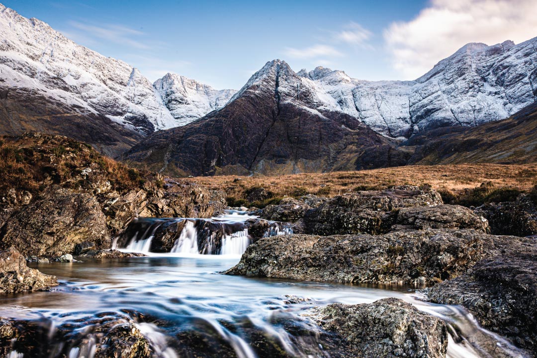 Fairy Pools ประเทศสกอตแลนด์