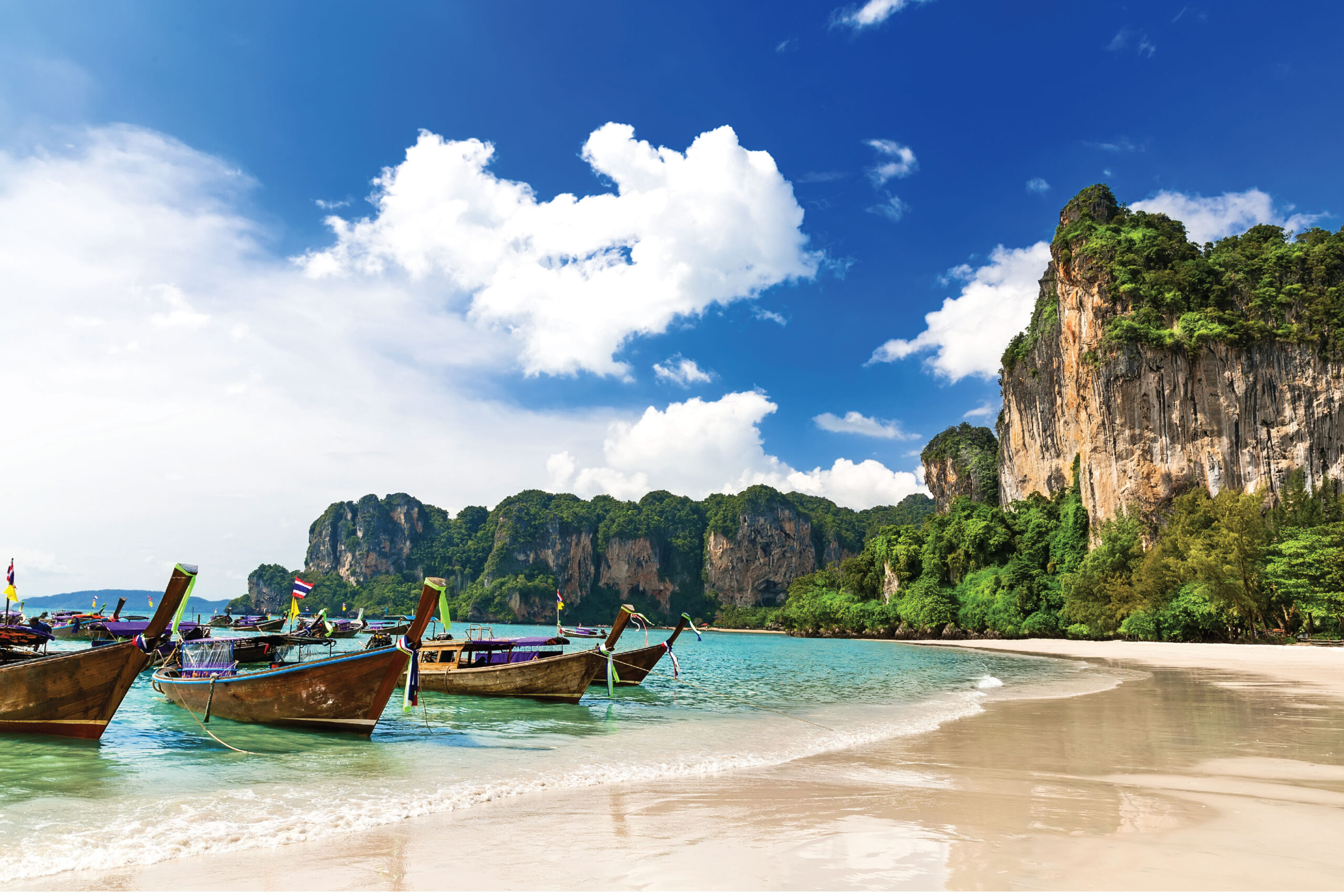 Indulge in Sunbathing, Snorkeling, and Kayaking at Railay Beach