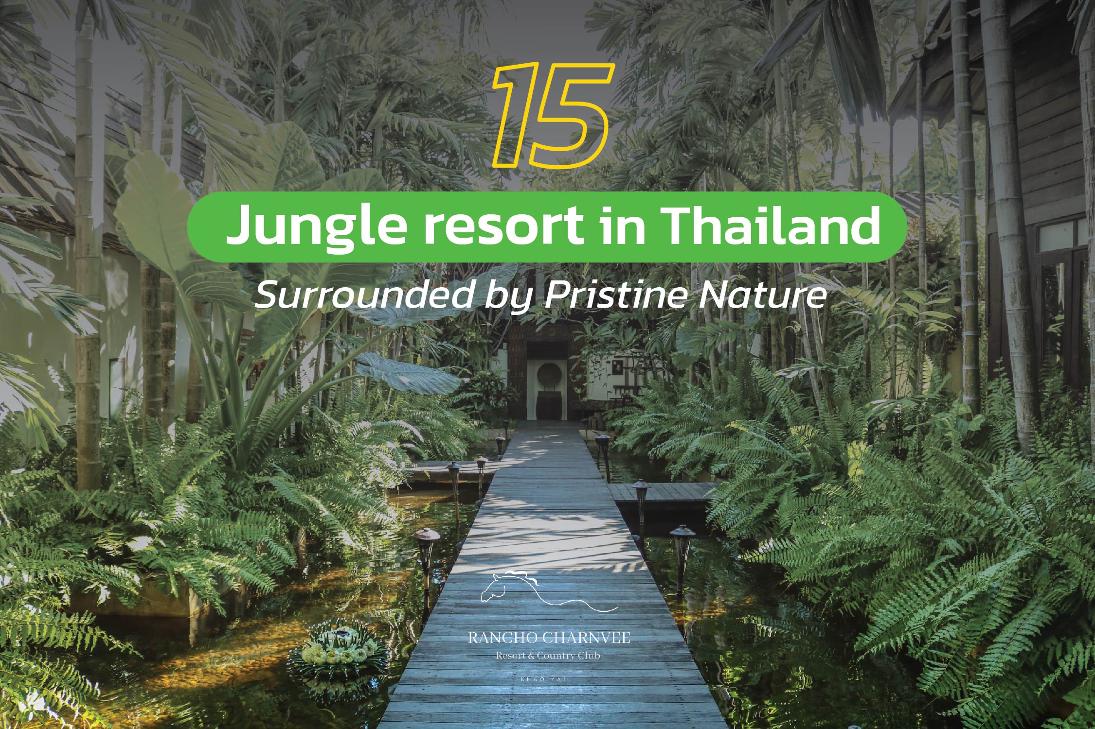 15 Jungle resort in Thailand Surrounded by Pristine Nature
