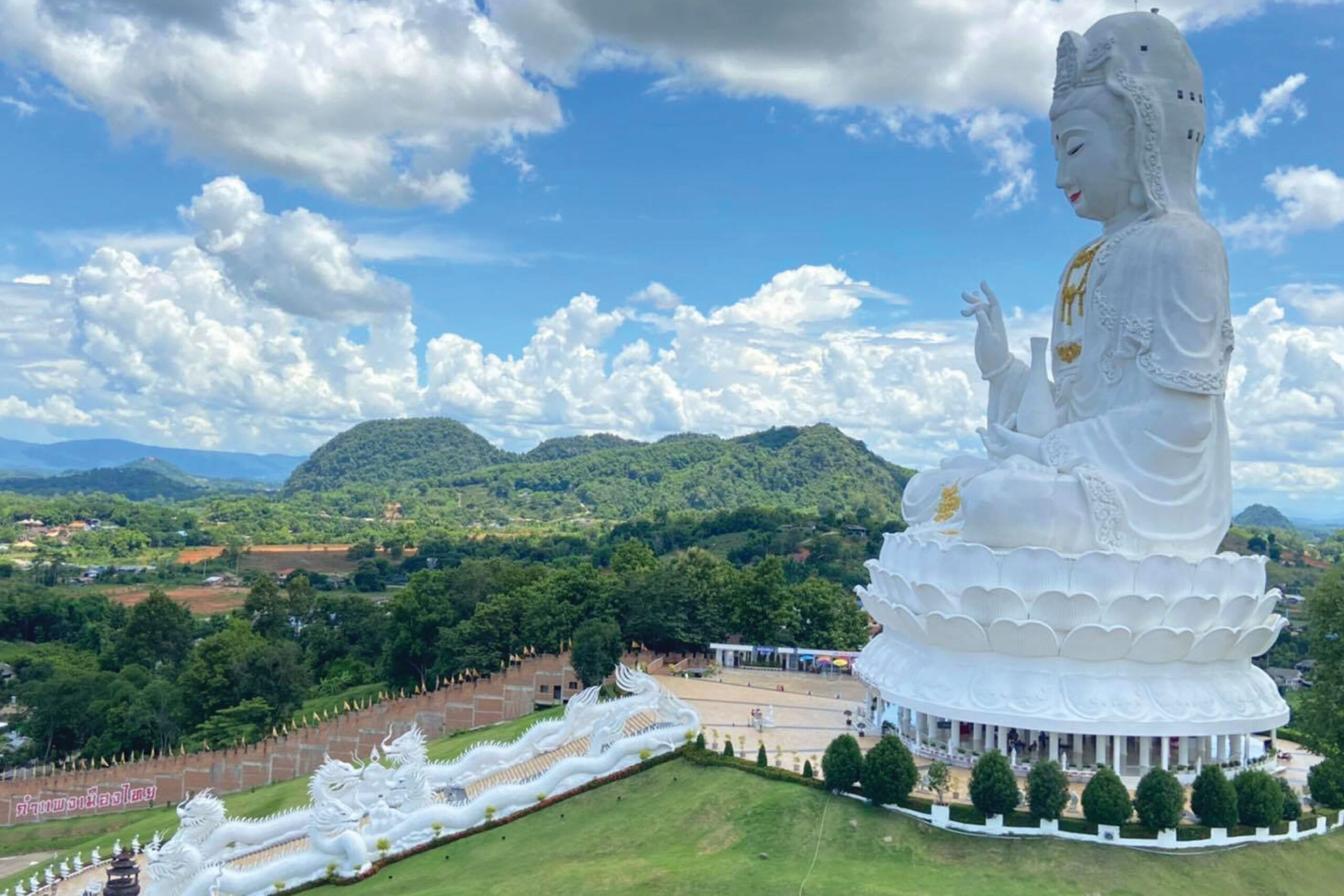 5. Huay Pla Kang Temple - Chiang Rai