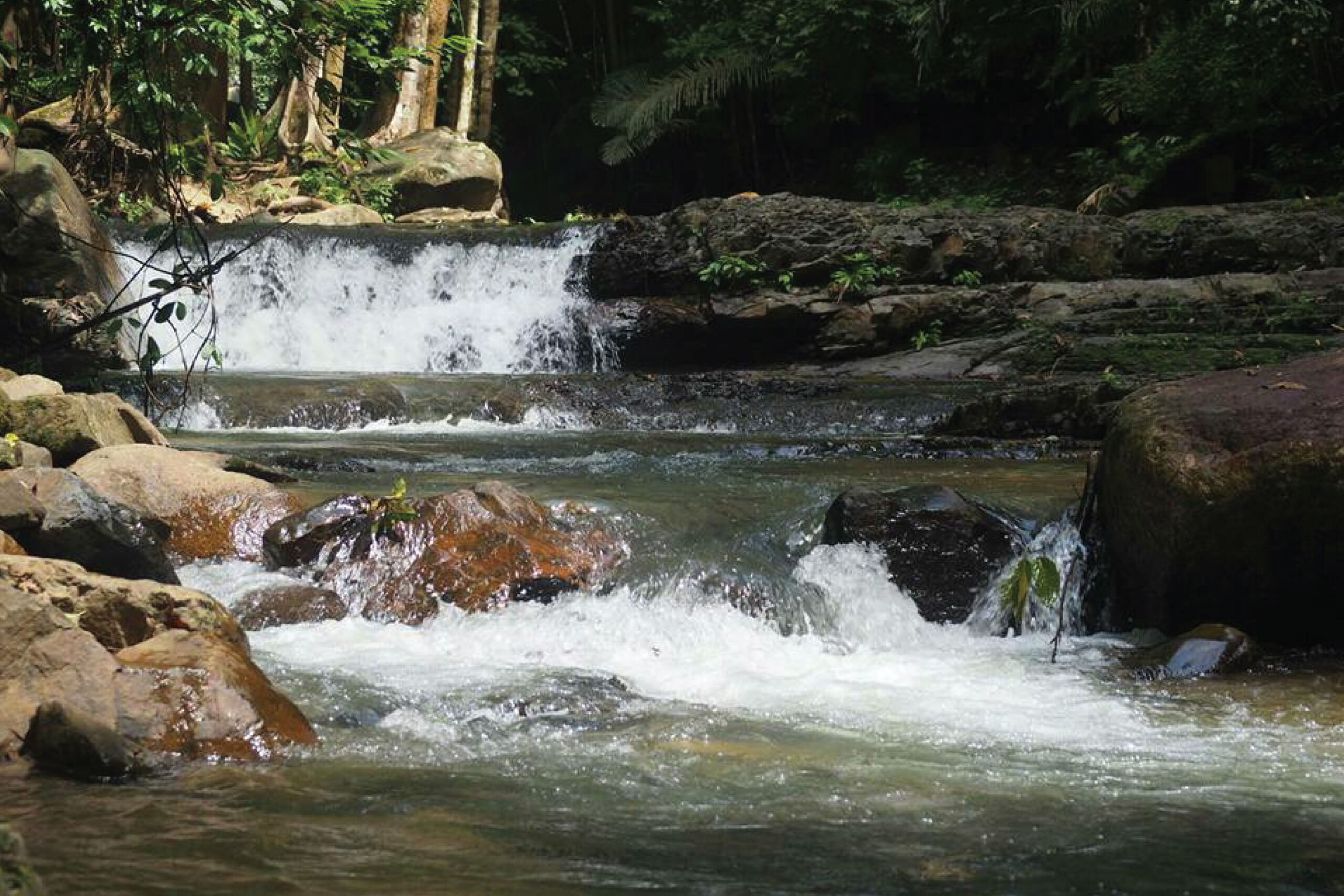 Waterfalls in Southern Thailand