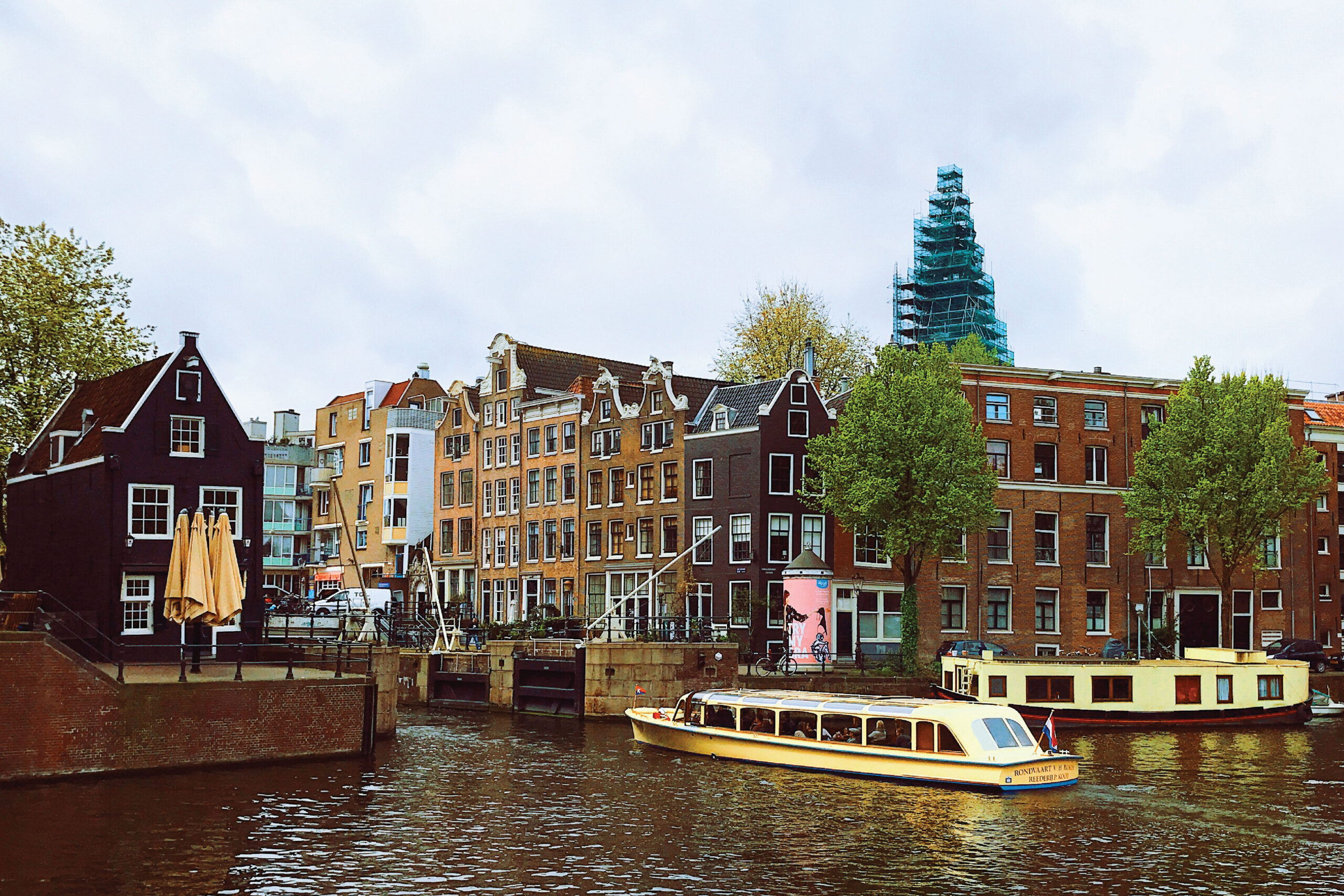 ล่องเรือรอบคลองอัมสเตอร์ดัม (Canal Cruise, Amsterdam)