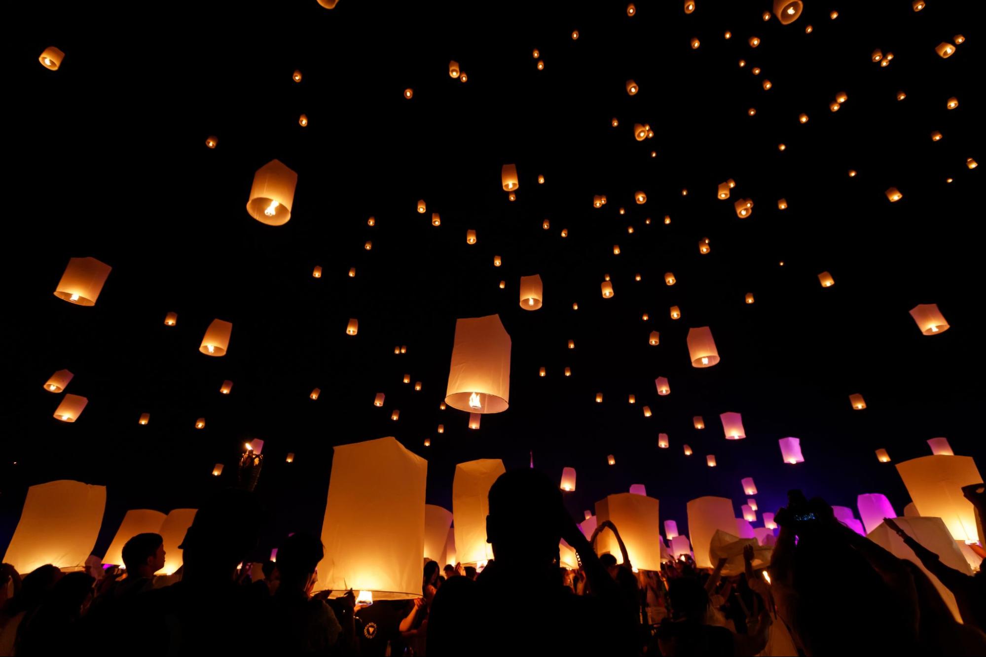 Yi Peng Lantern Festival