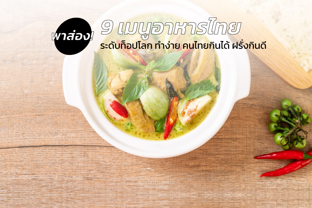 พาส่อง! 9 เมนูอาหารไทย ระดับท็อปโลก ทำง่าย คนไทยกินได้ ฝรั่งกินดี