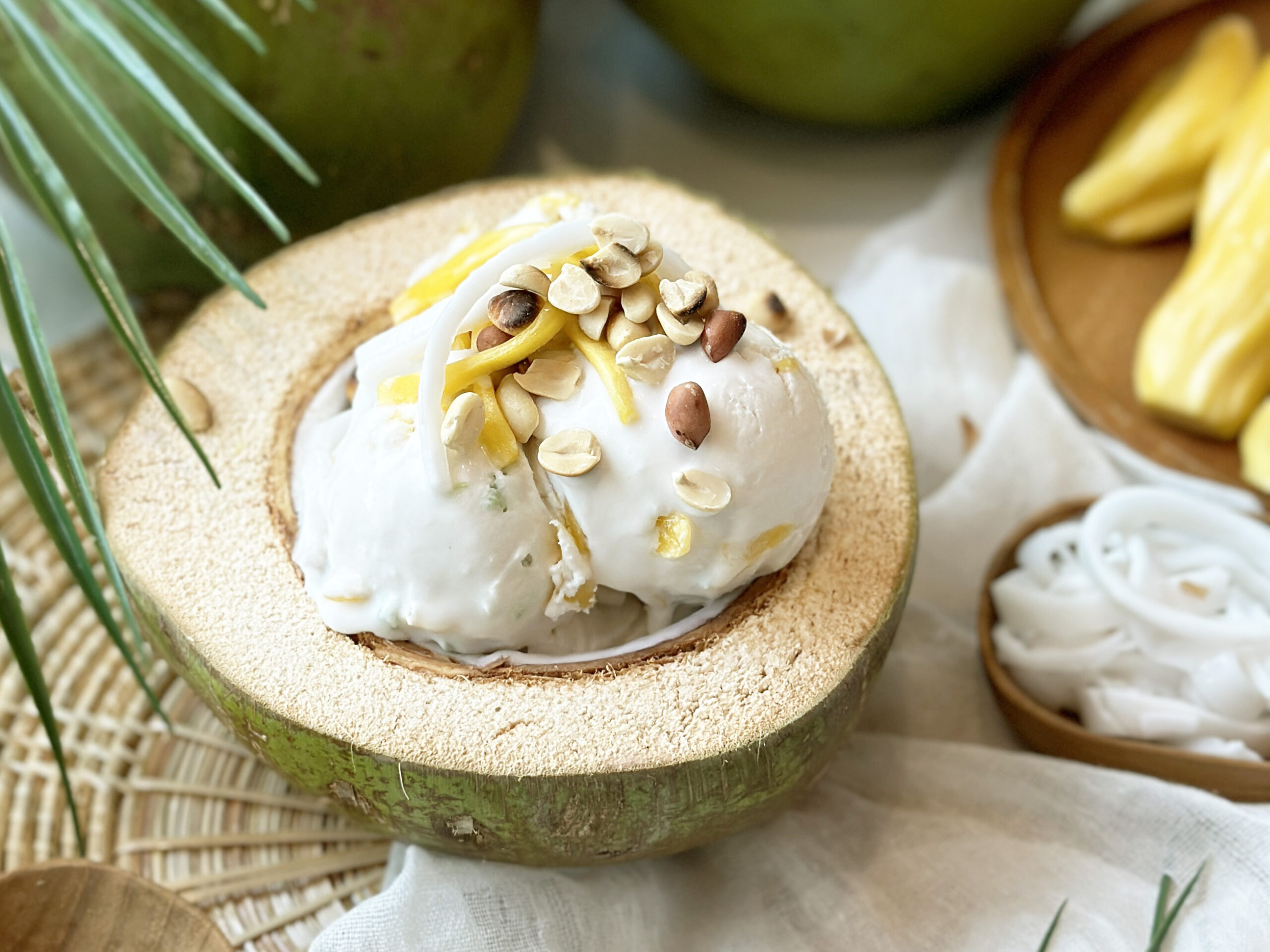 10. Coconut ice cream