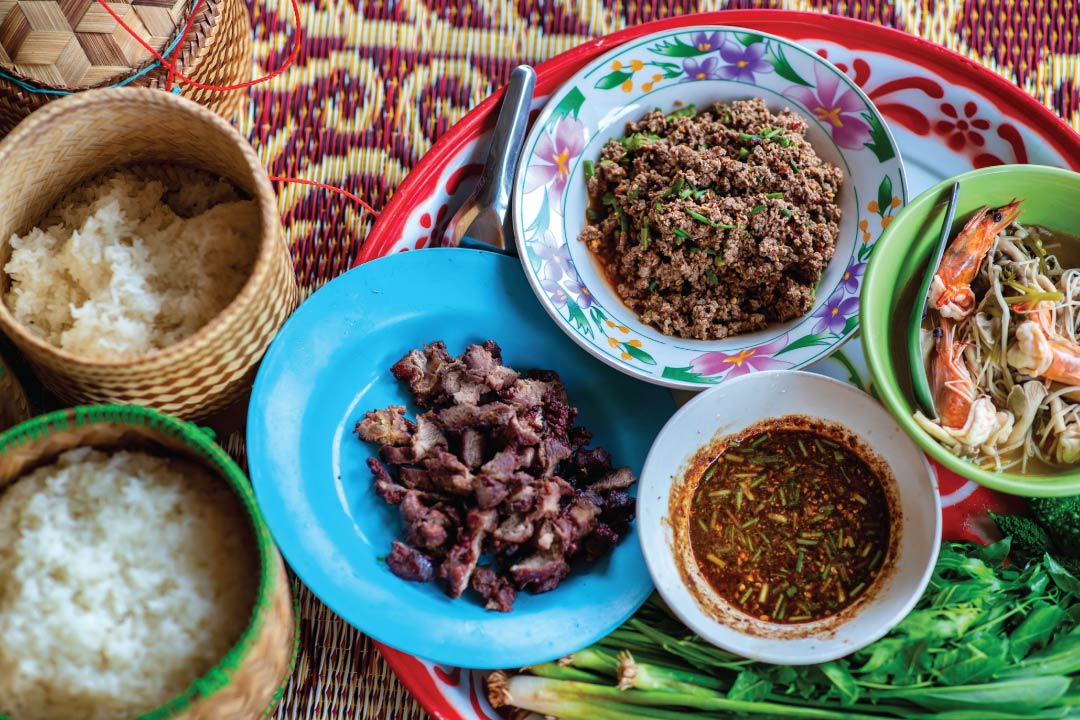 The Composition of Isaan Food