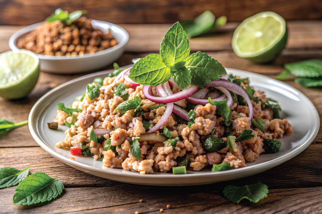 Larb: A Colorful Isaan Food