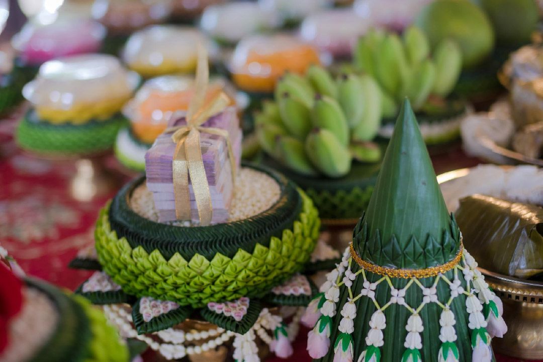 What is the significance of the Khan Mak in a Traditional Thai Wedding?
