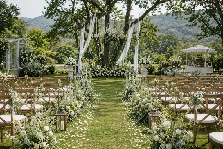 วิธีปรับแต่งพื้นที่สีเขียวของรีสอร์ทให้กลายเป็นฉากแต่งงานในฝันสไตล์ English Garden